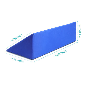 Positioning Wedge Pillow for Side Sleeping 40 Degree Triangle Bed