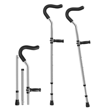 Life Crutch,Ergonomic Underarm Crutches (Sold as a Pair)