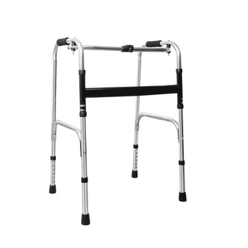Foldable walker for the elderly